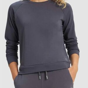 COZY EARTH Womens Gray Brushed Bamboo Jogger Set.